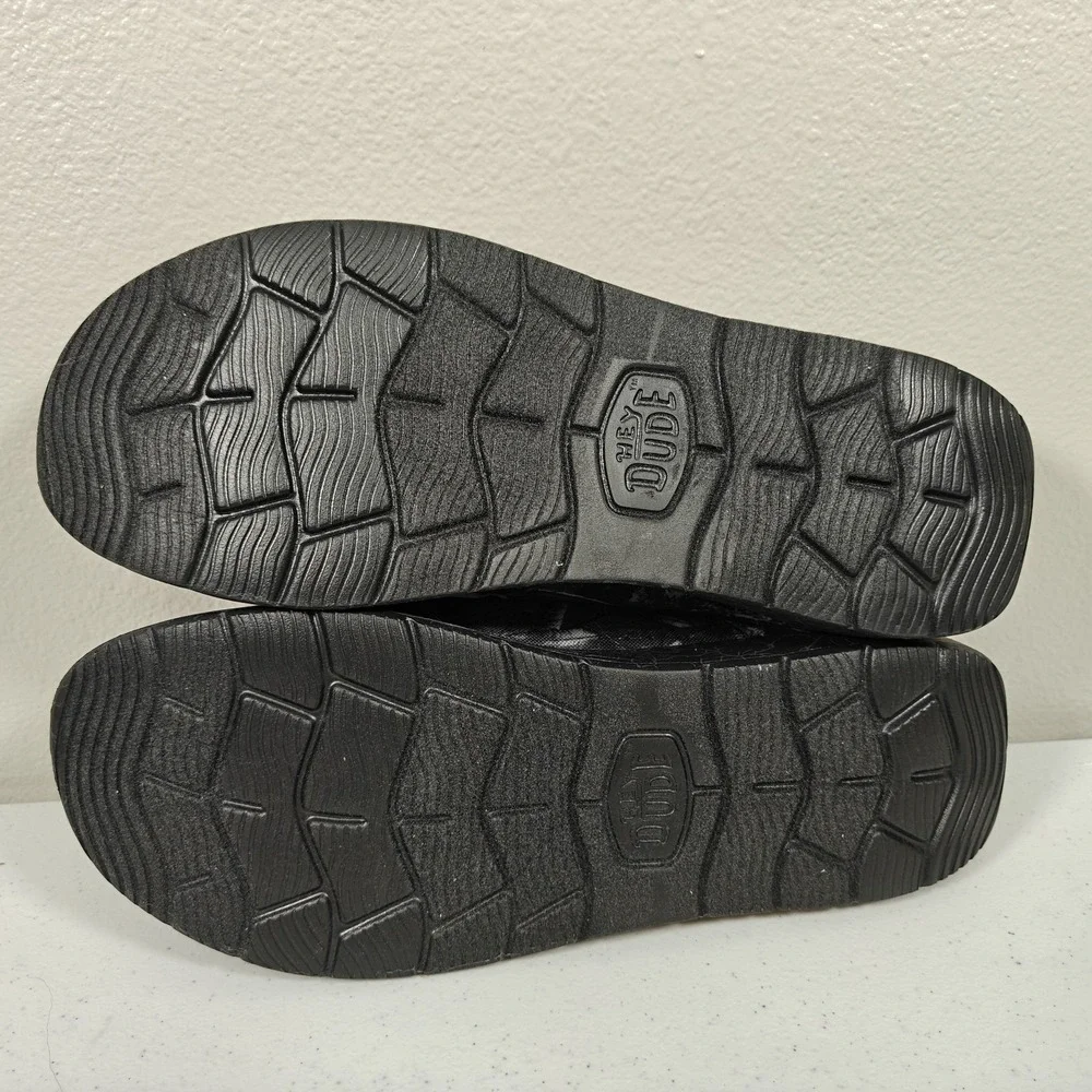 Hey Dude x Jelly Roll Wally Realtree Edge Camo Men's 12 Black Slip On Shoes NWT
